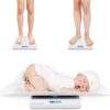 MomMed Digitale babyweegschaal, 50 g tot 100 kg - met afneembaar opzetstuk