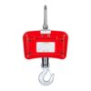Steinberg Systems - kraanweegschaal hangweegschaal (1.000 kg / 0,5 kg, kg/lbs gewichtseenheden wisselen, gegoten aluminium, accu 6 V/4 Ah, LCD) rood