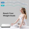 RENPHO Bluetooth BMI Personenweegschaal, Digitale Weegschaal met Zeer Nauwkeurige Sensoren en Smartphone-app - Wit