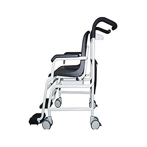 Digitale stoelweegschaal, handige elektronische rolstoelweegschaal met voetsteunen, rolstoelweegschaal voor ziekenhuisbejaarden, 250 kg capaciteit Mobiele elektronische weegschaal voor het wegen van