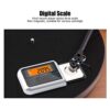 Multifunctionele elektrische sieradenweegschaal, 100/0,005g Mini-schaal Sieradenweegschaal Elektrische digitale dynamometer Draaitafel Stylus Krachtweegschaal met LCD-achtergrondverlichting