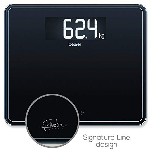 Beurer 73576 GS 410 Black Signature Line Personenweegschaal, zwart