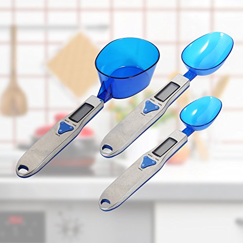 Garosa Lepel Schaal Nauwkeurige Elektronische Digitale Weeglepel Keuken Meetinstrument 500/0.1g voor Portie Thee Meel Kruiden Geneeskunde