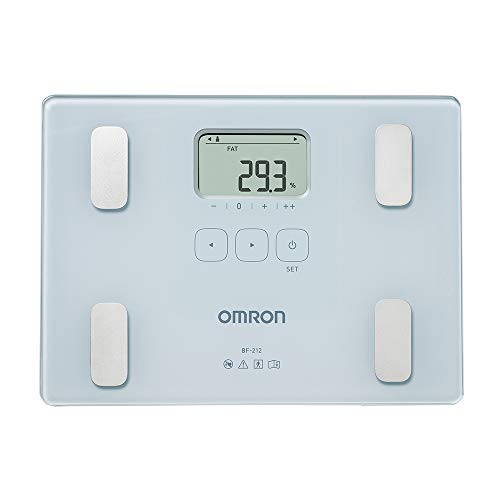 OMRON BF212 digitale weegschaal en lichaamscompositiemeter met meetwaarde voor lichaamsvet