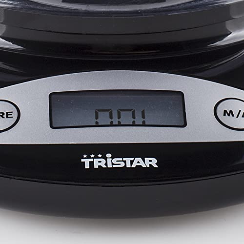Tristar KW-2430 Keukenweegschaal – 2 Kilogram – Zwart