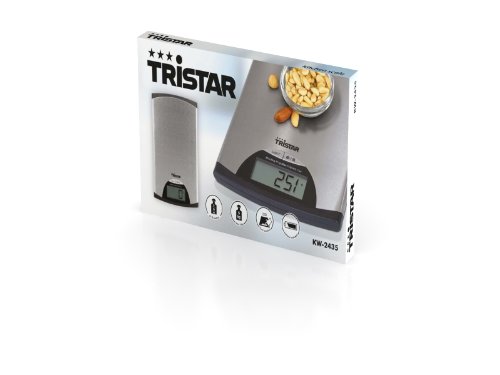 Tristar KW-2435 Keukenweegschaal – 5 kilogram – Roestvrij Staal
