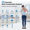 Lichaamsvetweegschaal, Digitale Lichaamsgewicht Weegschaal Weegschaal met Slimme BMI-Schaal