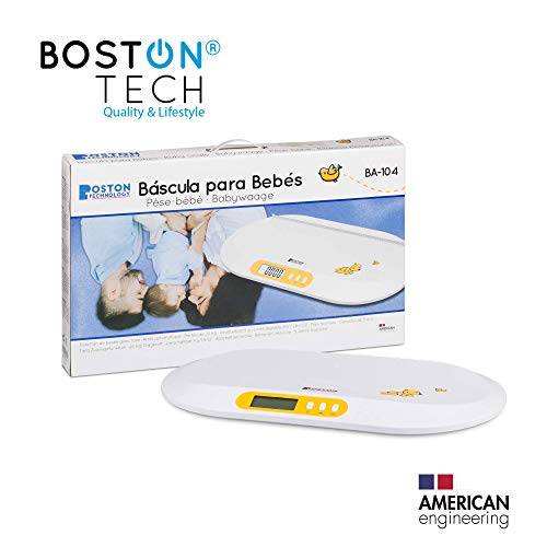 Boston Tech BA104 babyweegschaal, wit, eenheidsmaat