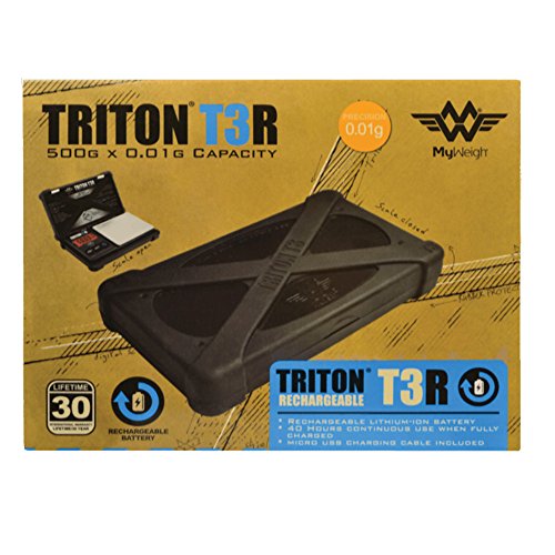 My Weigh Triton T3R oplaadbare 500 g x 0,01 g Pr?zision Pocket weegschaal