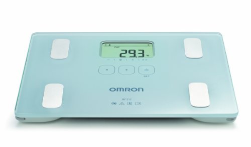 OMRON BF212 digitale weegschaal en lichaamscompositiemeter met meetwaarde voor lichaamsvet