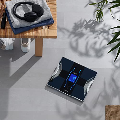 Tanita RD-953 Bluetooth 4 Low Energy lichaamsanalyseweegschaal met medische technologie, 29.8 x 32.8 x 3.2 cm, Zwart