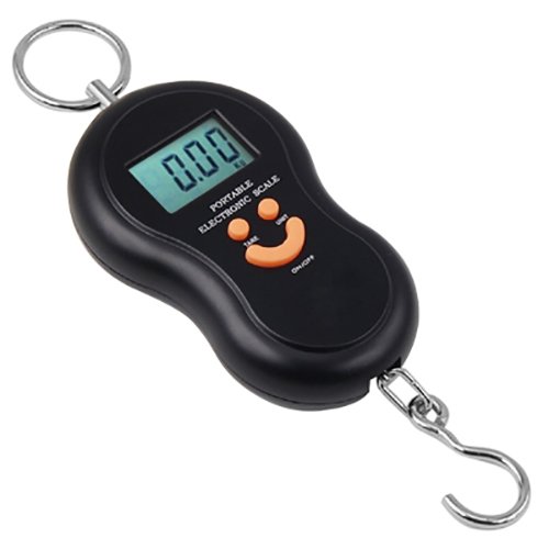 Digitale hangweegschaal voor visbagage, koffer, pakketverzending, reizen, 40 kg by TRIXES