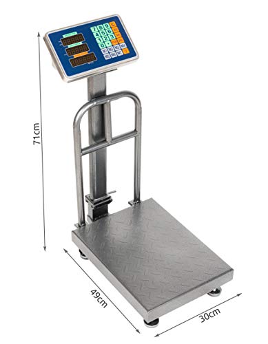 Iso Trade Platform weegschaal digitale schaal Parcel schaal industriële schaal 150 kg 12533 merk
