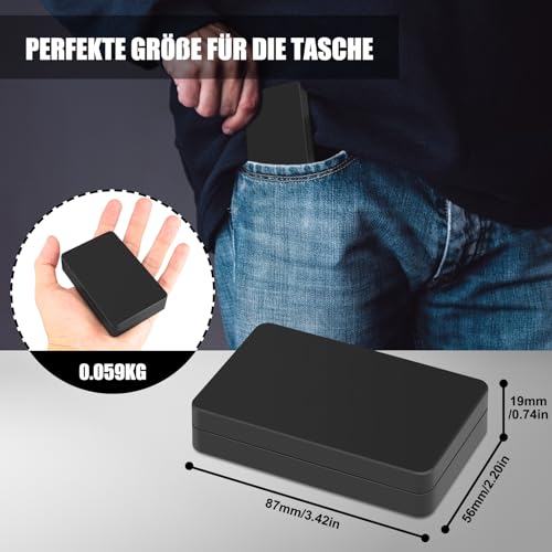 Diyife Zakweegschaal, 0,01 g-500 g, multifunctionele milligramweegschaal, draagbare kleine keukenweegschaal met lcd-display, beschermhoes/dienblad, 2 batterijen, voor levensmiddelen, sieraden,